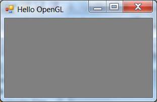 Hagyományos OpenGL alkalmazás
