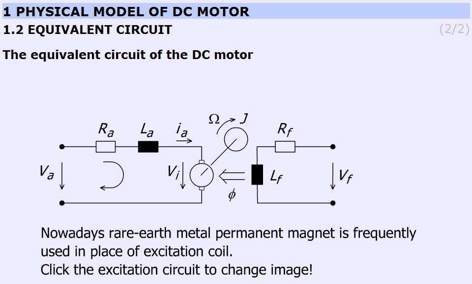 Equivalent circuit (http://dind.mogi.bme.hu/animation/chapter1/1_1.htm)
