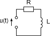 A villamos rész modellje elsőrendű soros RL-kör
