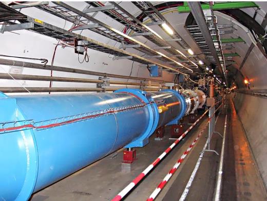 A CERN LHC gyorsítójának alagútja