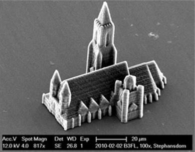 A bécsi Stephansdom mikroméretű modellje