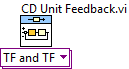 Modellek visszacsatolt összekapcsolása (CD Feedback.vi) program ikonja